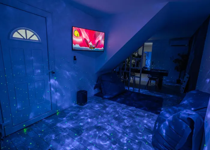 Appartement Capsule Océan 2 Chambres- Billard - Jacuzzi - Netflix